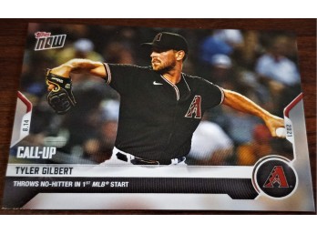 2021 Topps: Tyler Gilbert {Now & Then}