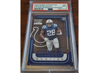 PSA 'Mint 9':  Jonathan Taylor (Playoff Rookies)