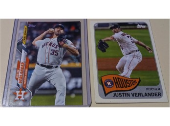 2020 & 2021 Topps:  Justin Verlander