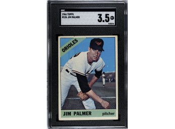 Jim Palmer (Rookie Card):  Vintage {'3.5 Very Good '} SGC