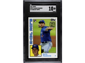 Spectacular SGC Gem Mint '10':   Nate Pearson