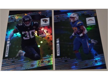 2021 Panini - Absolute (Xtra Points):  Austin Ekeler & James Robinson