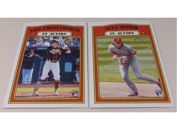 2021 Topps -Heritage:  Alec Bohm & Jake Cronenworth
