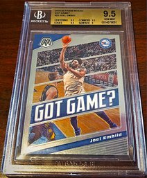 BGS 9.5 'Gem Mint':  Joel Embiid - NBA MVP 2022-23