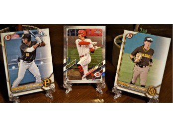 2022 Topps Update Series:  Matt Fraizer, Jonathan India (Rookie Debut) & Robert Hassell