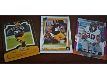 2020/2021 Panini Chronicles, Donruss & Score:  AJ Dillon, Pat Friermuth & Chuba Hubbard