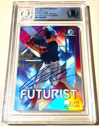 2021 Topps-Bowman Chrome:  Blaze Jordan (Autograph Certified)