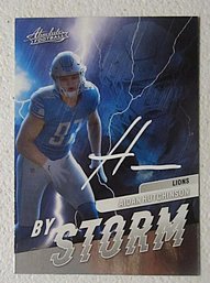 2022 Panini Absolute:  Aidan Hutchison {Autographed - Certificate Authenticity}