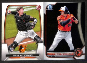 2022 Bowman Chrome & 2023 Topps Chrome:  Adley Rutschman {R}