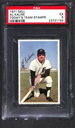 1971 Dell:  Al Kaline - PSA 5 'Excellent'
