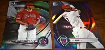 2022 Bowman Platinum:  Alejandro Hidalgo & Jo Adell