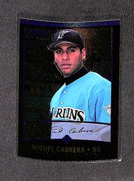 2001 Bowman Chrome:  Miguel Cabrera
