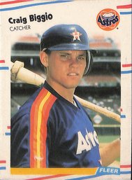 1988 Fleer:  Craig Biggio {RC}
