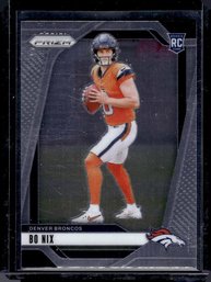 2024 Panini Prizm:  Bo Nix {Rookie Card}  #309 Denver Broncos