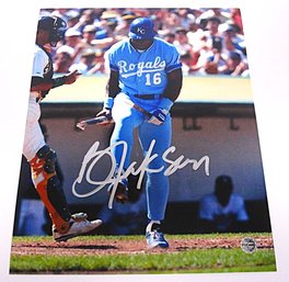 Bo Jackson - Autographed 8X10 Photograph {Certificate Of Authenticity}