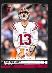 2022 Panini Photogenic Football:  Brock Purdy {Rookie Card}