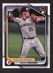 2024 Bowman:  Brock Wilken {Bowman 1st}