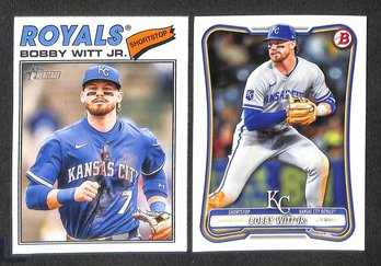 2026 Topps Heritage & Bowman:  Bobby Witt