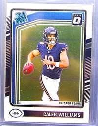 2024 Panini Donruss Optic Football:  Caleb Williams - 'Rated Rookie'