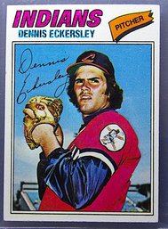 1977 Topps:  Dennis Eckersley {2nd Year Card}