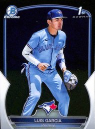 2023 Bowman Chrome:  Luis Garcia (1st)