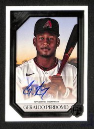 2021 Topps Gallery:  Geraldo Perdomo {RC} - Certified Autograph
