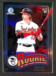 2024 Bowman Chrome:  Heston Kjerstad {Rookie Card}
