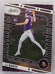 2024 Absolute Silver:  JJ McCarthy {Rookie}