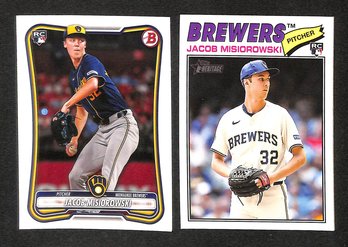 2026 Topps Heritage & Bowman:  Jacob Misiorowski {Rookie Card}