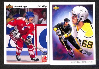 1991 & 1992 Upper Deck:  Jaromir Jagr