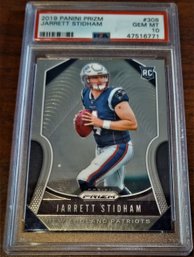 PSA '10' Gem Mint:  2019 Panini Prizm // Jarrett Stidham {Rookie Card}