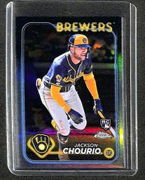 2024 Topps Chrome:  Jackson Chourio {RC}