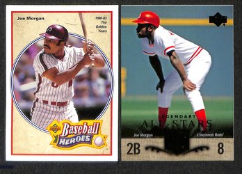 1992 & 2005 Upper Deck:  Joe Morgan