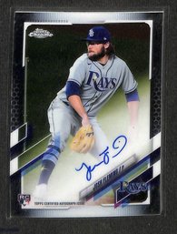 2021 Topps Chrome:  Josh Fleming RC - {Certified Autograph}