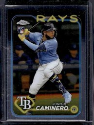 2024 Topps Chrome:  Junior Caminero {Rookie Card}