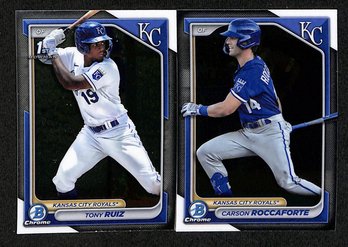 2024 Bowman:  Tony Ruiz {Bowman 1st} & Carson Roccaforte