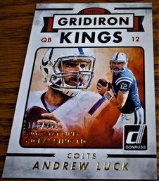 2015 Panini Donruss Football:  Andrew Luck (Serial # 108/380)