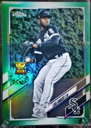 2021 Topps Chrome:  Luis Robert {SP & Green Parallel}...Serial #16/99