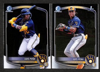 2025 & 2026 Bowman Chrome:  Luis Pena {1st}