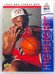 Michael Jordan:  1993 Upper Deck Finals MVP