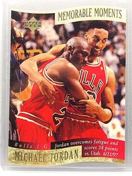1998 Upper Deck Gold Die Cut:  Michael Jordan