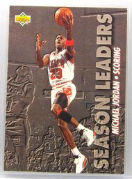 Michael Jordan:  1993 Upper Deck Scoring Leaders