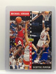 1992 Upper Deck:  Michael Jordan/Scottie Pippen