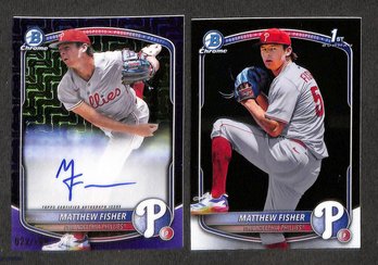 2025 Bowman Draft:  Matthew Fisher {Certified Autograph & 1st}
