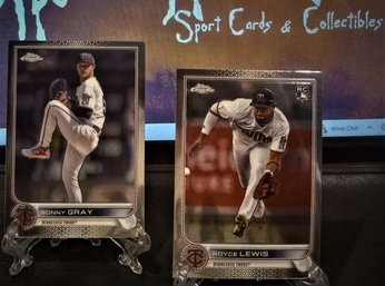 Topps Chrome - 2022 Update Series:  Sonny Gray & Royce Lewis (RC)