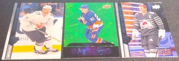2020-21 Upper Deck Extended Series:  Connor McDavid, Anders Lee & Nathan MacKinnon {3-Card Lot}
