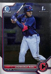 2022 Bowman Chrome:  Jhonkysey Noel (1st)