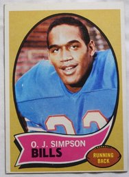 1970 Topps:  OJ Simpson