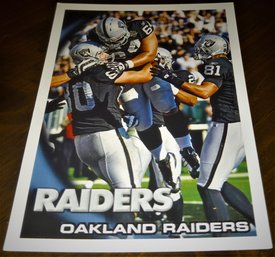 2010 Topps:  Oakland Raiders Team Card