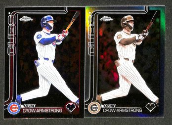 2025 Topps Chrome Update Series:  Pete Crow-Armstrong {1 -Sephia}